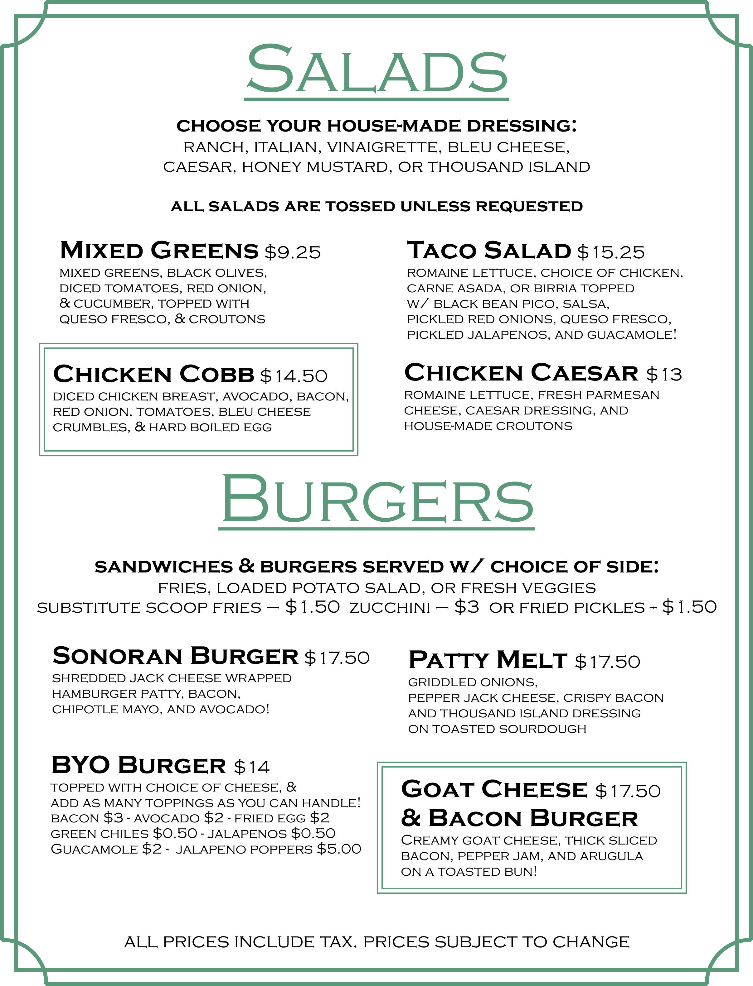 Burgers